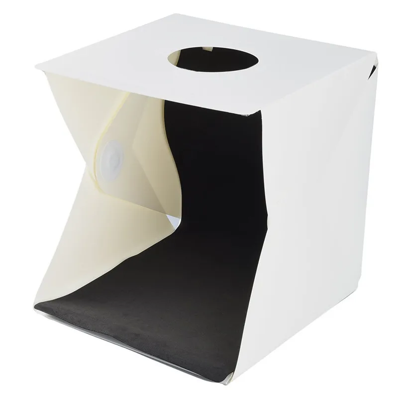 

Portable Folding Photo Studio 30X30X30 cm LED Light Box Softbox Kit Photography Backdrop Mini Photo Studio Small lLightbox