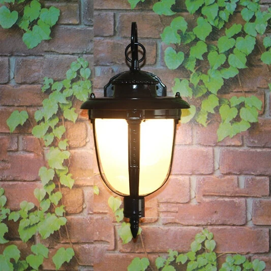 AC85-265V Retro European waterproof outdoor Wall lamps E27 lamp Bronze garden terrace Corridor Yard Road Wall lights