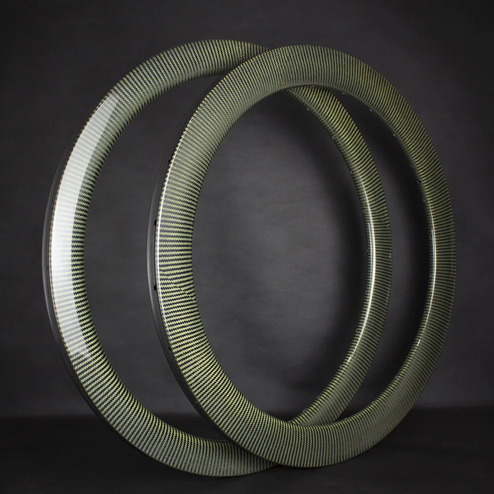 Flash Deal Carbon Kevlar Track Wheels 700C 30/35/38/50/60/88/90mm Depth Fixed Gear Track Road With 20/24 Holes 5