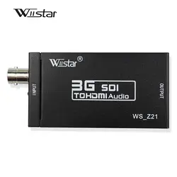 Wiistar Mini HD 1080 P 3g sdi для конвертер hdmi Поддержка HD-SDI/3G-SDI сигналы sdi2hdmi SDI в hdmi конвертер адаптер