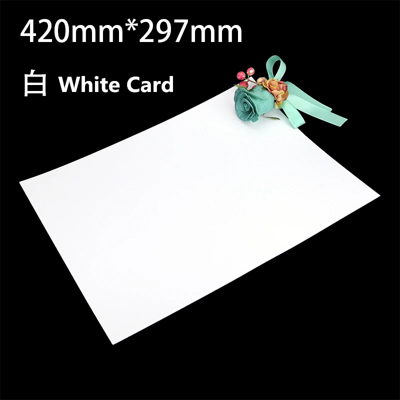 Золотистый, серебристый, черный, белый отражающий или фотографический картонный матовый заполняющий светильник отражатель плотная отражающая бумага CD50 T10 H - Цвет: 42x29CM White X1