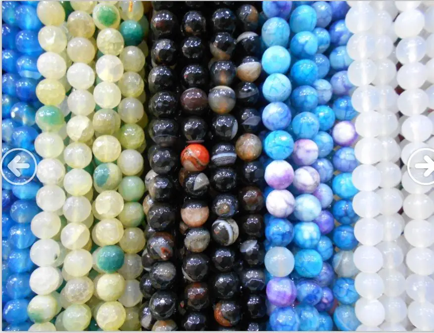 12mm Faceted Gem Stone Beads 15" Pick Color Natural Stone Space Beads