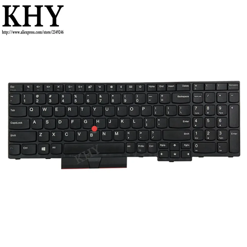 США Уси иди клавиатура для ThinkPad E580 E585 E590 E595 L580 L590 T590 FRU 01YP560 01YP640 01YP720