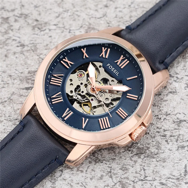 

Fossil Automatic Watch for Men Top Brand Luxury Retro Business Mechanical Watch Men Wristwatch