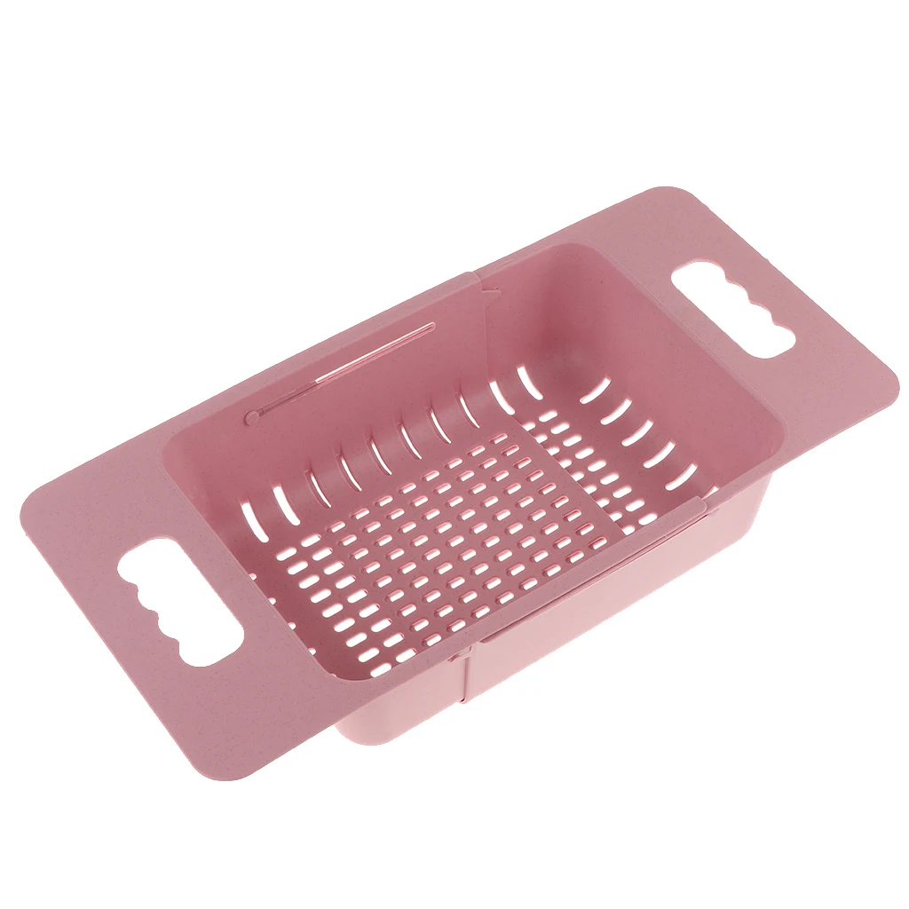 Expandable Dish Drying Rack Over The Sink in Straw Sink Dish Drainer Rustproof Kitchen Organization pots/pans Kitchen Holders