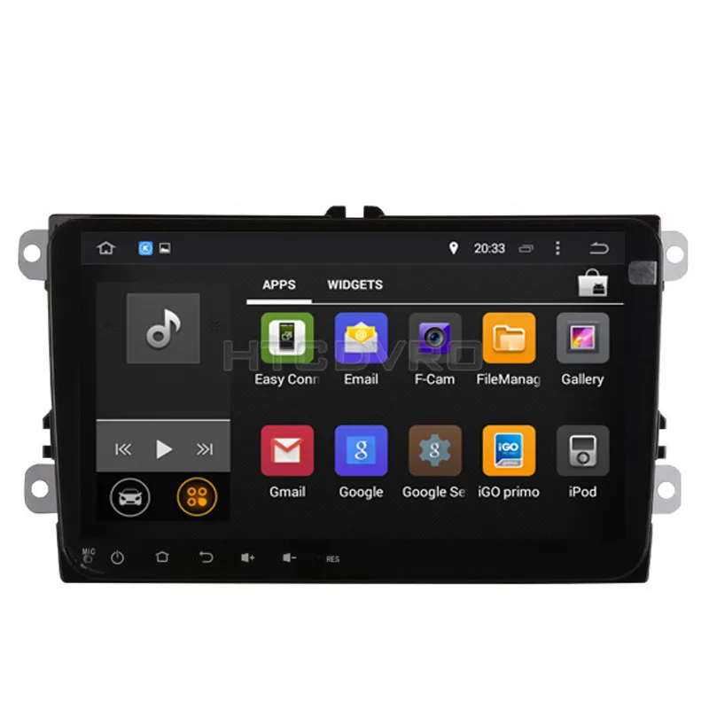 Cheap YMODVHT 9inch Octa Core 4GB Android 9.0 Car DVD GPS for VW SAGITAR/JATTA/JETTA/MAGOTAN/PASSAT B6/V6/B7/CC/GOLF/TIGUAN/BORA 2