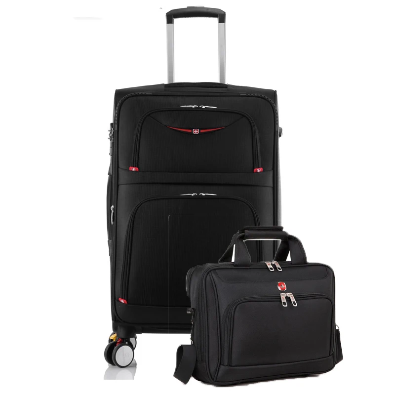 Letrend Rolling Luggage Set Spinner Multifunction Trolley Suitcases Wheel Travel Duffle Business ...