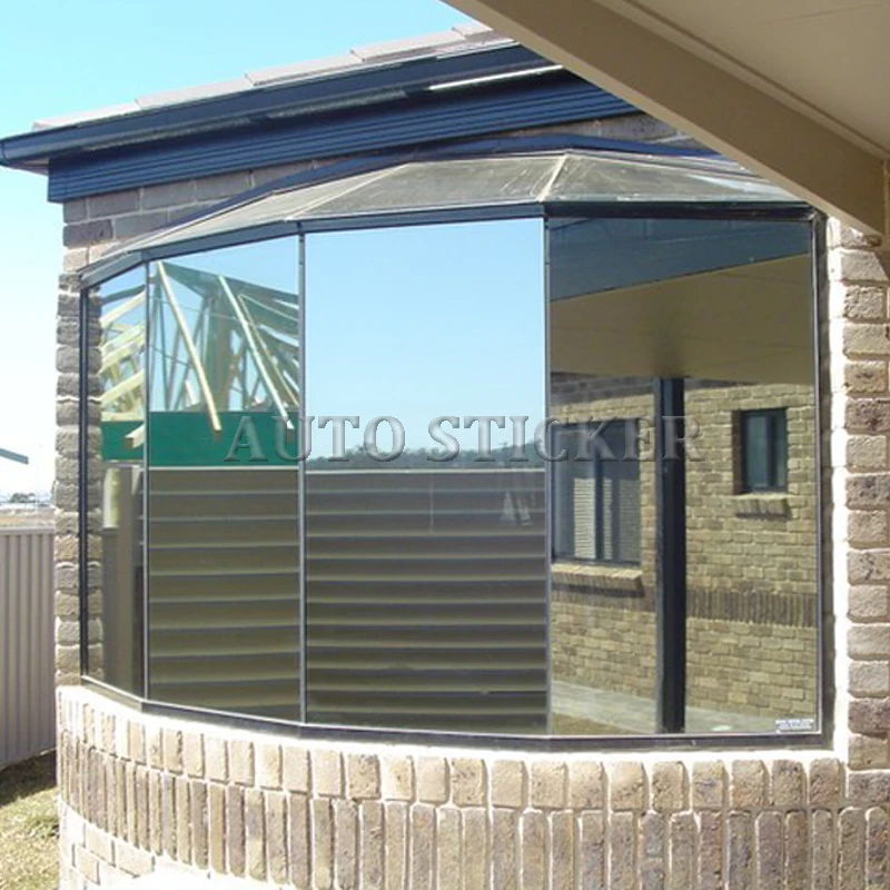 Mirror Reflective One Way Solar Window Film Foil Insulation Sticker Privacy Home 