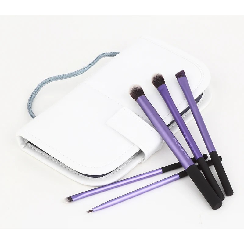 

New 5pcs Eyeshadow Eyeliner Lip Brush Starter Kit Makeup Brushes Collection Cosmetic Powder Foundation Tool Beauty
