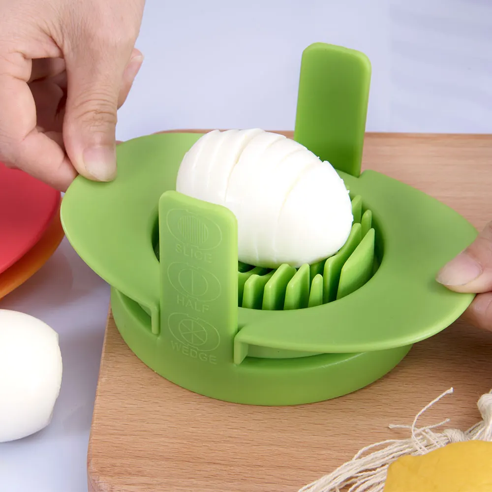 3 in 1 Egg Slicer Kitchen Cutter Eggs Splitter Dividers Preserved Eggs