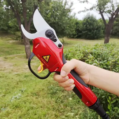 Tesouras de Poda Conjunto de Tesouras para Pomares Elétricas Antiderrapante Aperto Jardim Podadores Ferramentas Completas Sca2