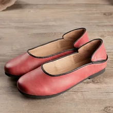 Careaymade/ ; Лидер продаж; Новинка; весенняя женская обувь из овечьей кожи; удобная обувь ручной работы из натуральной кожи на плоской подошве для отдыха