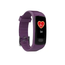 EPULA мужской браслет светодиодный ЭКГ+ PPG Bluetooth Смарт часы кровяное давление сердечный ритм спорт здоровье браслет