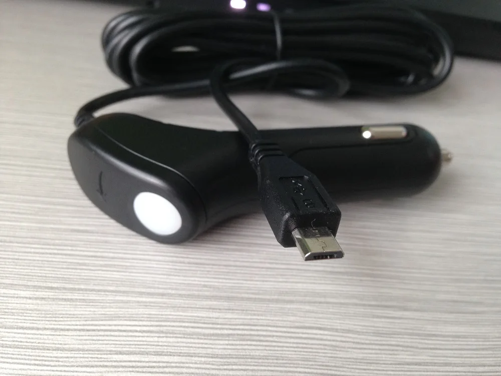 Автомобильное зарядное устройство Conkim с Micro USB 3 м 5 В 0805 А|charger for navigator|0805 miniadapter 5v |