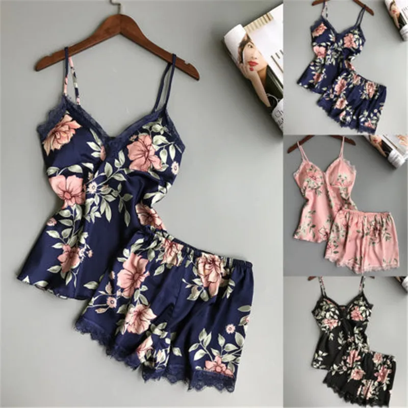 

Fashion Women Sleepwear Fashion Sexy Flower Lace Sleepwear Lingerie Temptation Underwear