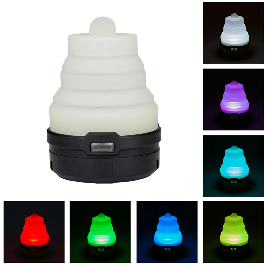 

kamp malzemeleri Outdoor Camping Lights LED Flashlight Portable Lantern Mini Tent Light Emergency Lamp Torch Light