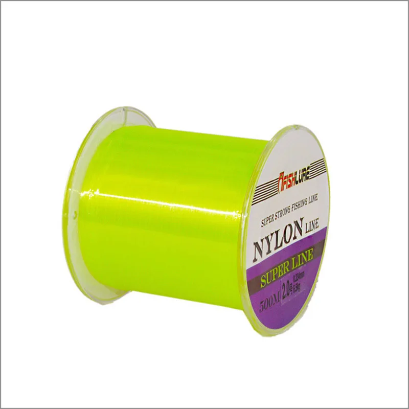 Fishing Line 500m Nylon Braided Fishing Line 0.4/0.6/0.8 Fishing Line Monofilament Fly Nylon Not Fluorocarbon Fishing jooyoo
