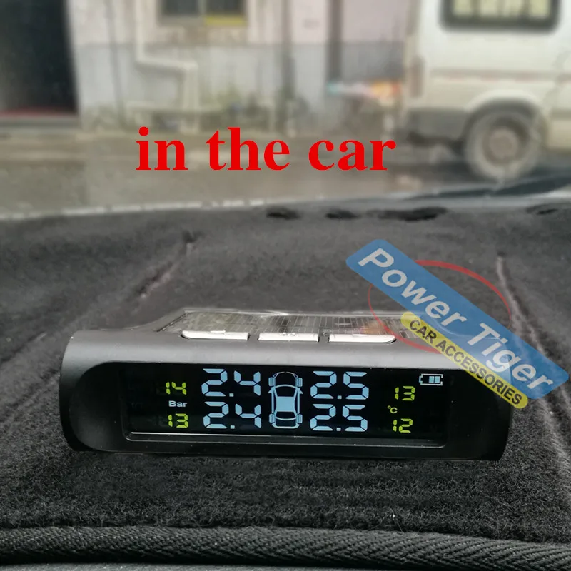 2017 New Solar Power TPMS Wireless Tire Pressure Monitoring System With LCD color display 2017 New Solar Power TPMS Wireless Tire Pressure Monitoring System With LCD color display