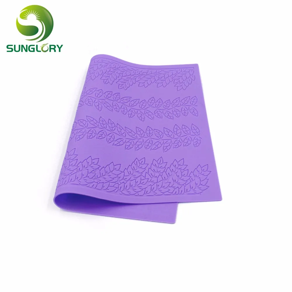 Силиконовый коврик для выпечки в виде листьев и сахара|lace mat|sugar lace matlace mold |