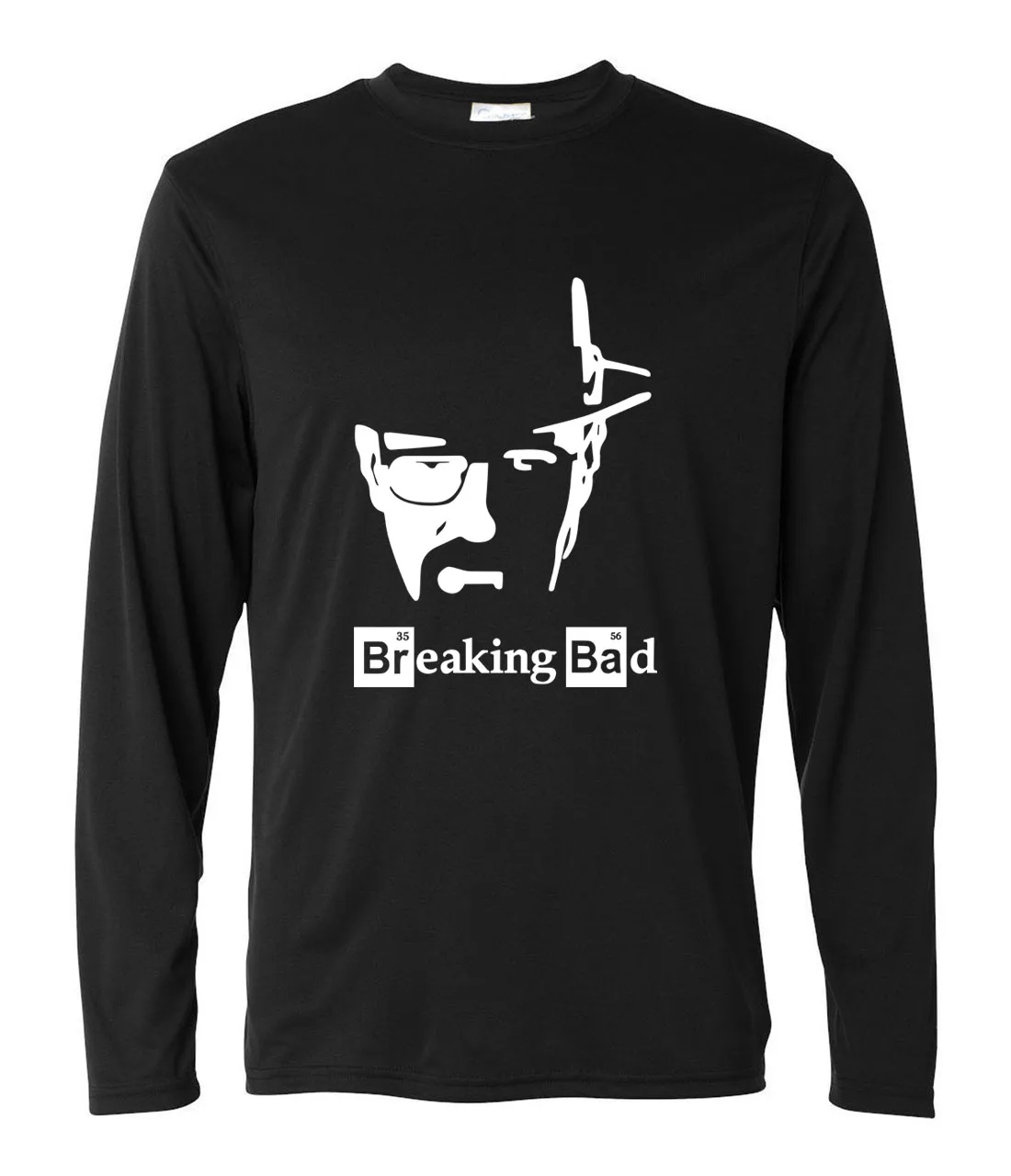 Breaking Bad T Shirt Men 2017 Walter White Cook long sleeve brand clothing new harajuku font