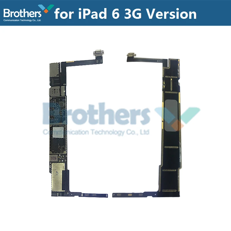 Материнская плата для iPad 6 3g wifi версия материнская плата с Fringerprint/без для iPad 6 16G 32G 64G 128G Протестировано оригинальное качество