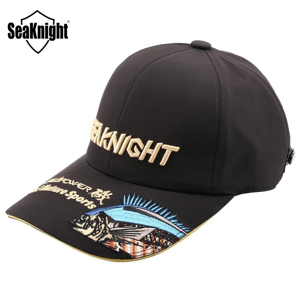 SeaKnight Зонт Рыбалка SK002 для походов спорта рыбалки шапка Водонепроницаемый нейлон черный/белого цвета для детей, летняя шляпа рыболова рыболовное судно