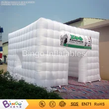 Free Express Commercial Inflatable Cube Tent Inflatable Party Tent with Free Blower N Durable bistratal Oxford Material toy tent