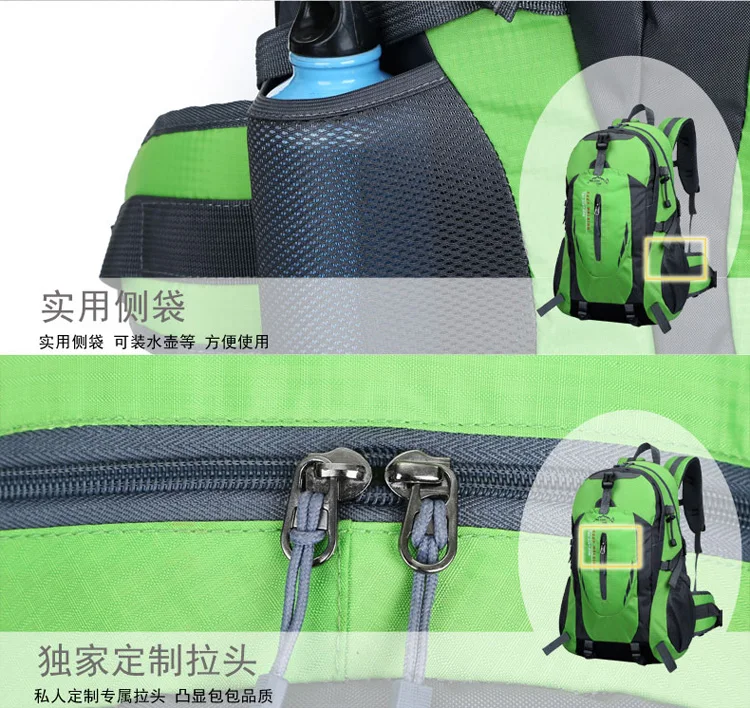 acampamento mochila saco de desporto saco tático feminino durável