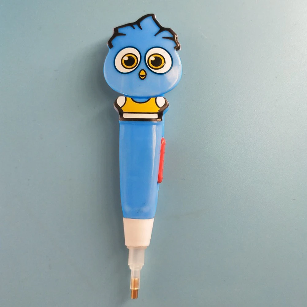 

5D LED Light Embroidery Cross Stitch Gift Sewing Tool Pencil Cute Cartoon Eco-friendly Diamond Painting DIY Point Drill Pen