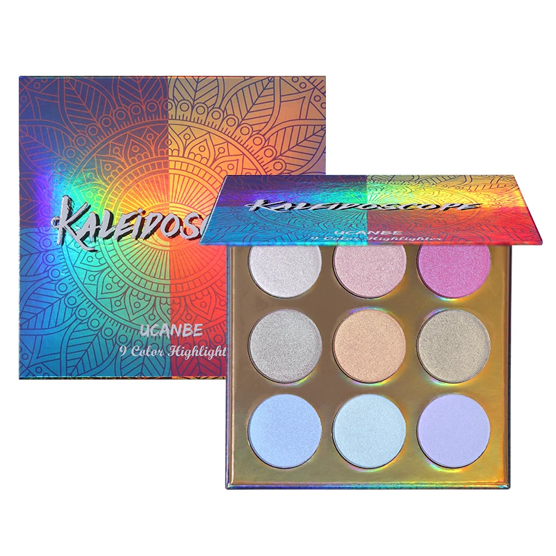 

9 Colors Shimmer Bronzer and Highlighters Powder Palette Makeup Concealer Highlighter for Face Palette Makeup Contour Cosmetics
