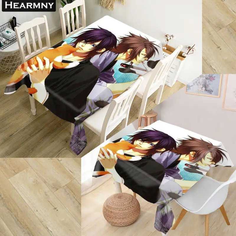 

Hakuouki Tablecloth Waterproof Oxford Fabric Square/Rectangular Tablecloth For Wedding Table Cloth Cover TV Covers