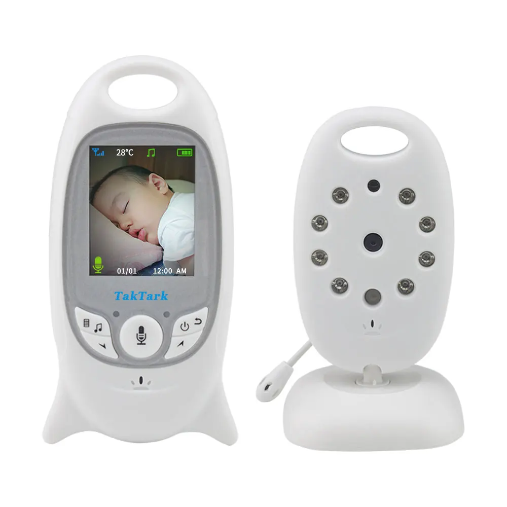 

TakTark 2.0 inch Wireless Video Baby Monitor Color Camera Night Vision intercom Temperature 2.4 G Monitoring nanny babysitter
