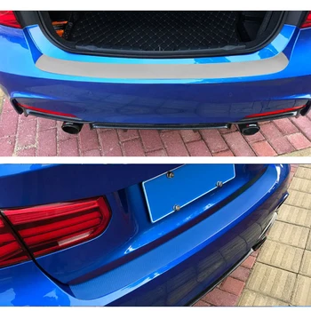 

Car Styling Carbon Fiber 3D Stickers For Kia Sportage BMW F10 F30 Accessories Audi A5 VW Polo Citroen C4 Alfa Romeo Trunk Strips