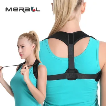 

Shoulder Back Support Posture Corrector Humpback Correction Belt Corset Adjustable Adult Children Clavicle Braces Breathable