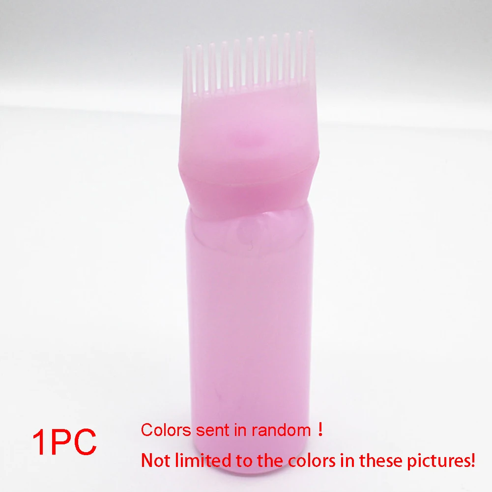 

Empty Hair Dye Bottle Applicator Styling Coloring Comb Dispensing