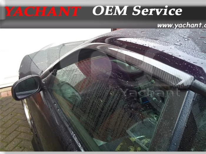 

Carbon Fiber Wind Deflector Visor Fit For 1999-2002 Skyline R34 GTT GTR