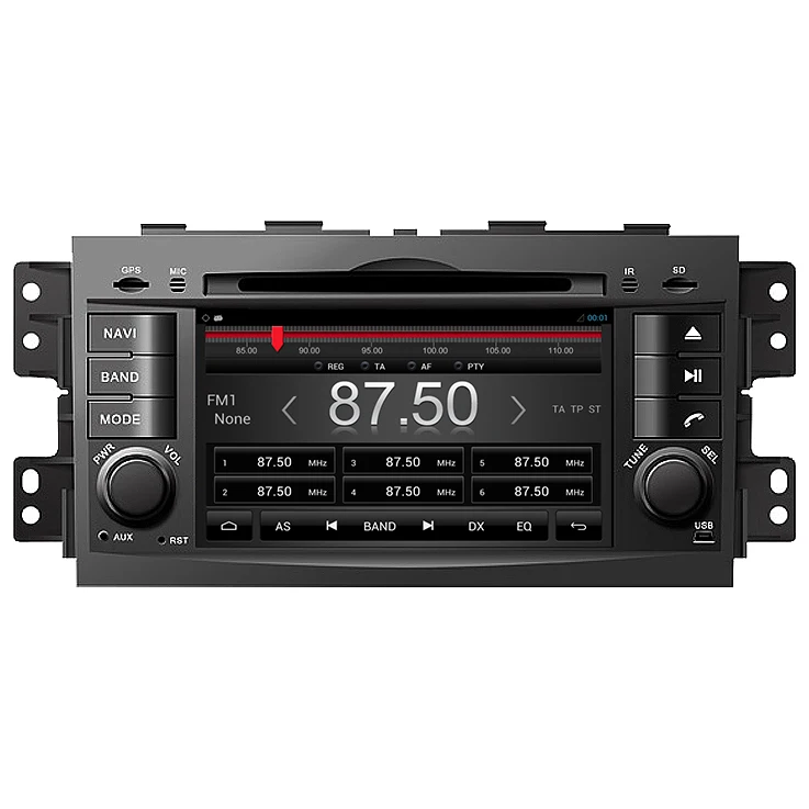 Perfect Android 6.0 Quad Core 1024*600 Car DVD GPS for Kia Mohave Borrego 2 din car Radio Stereo Navigation  Head Unit Bluetooth Wifi 3G 3