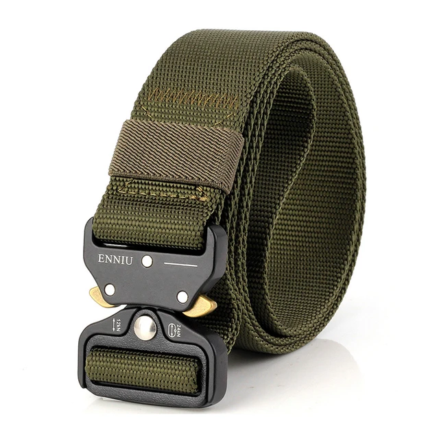 MASCUBE Men SWAT Military Equipment Paintball Army Belt Heavy Duty US