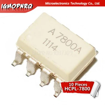 

10PCS A7800A 7800A HCPL7800A HCPL-7800 A7800 DIP-8 Amplifiers 4.5 - 5.5 SV 8 dB photoelectric coupler new original