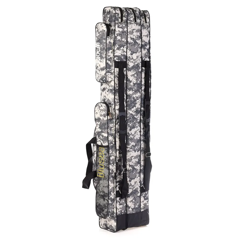 Bolsa de Vara de Pesca Carretel de Vara de Pesca Bolsa de Pesca Bolsa de Armazenamento Blusea 3 Camadas Portátil Dobrável 120 cm - 150 Mod. 1279044 17 cm 150 cm 3 Camadas Carretel De