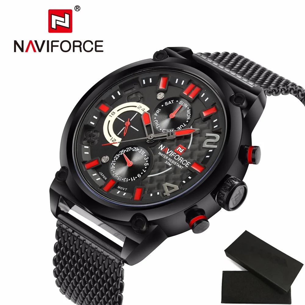 Luxury Brand Quartz Watch Men Casual Sport Watches Fashion Steel Strap