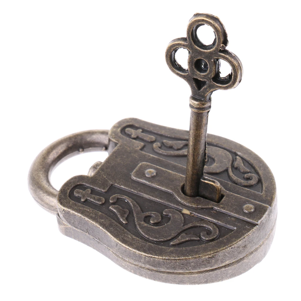 5x Vintage Lock Puzzles Brain Teaser Kids Mind Game Toy IQ Test Magic Trick