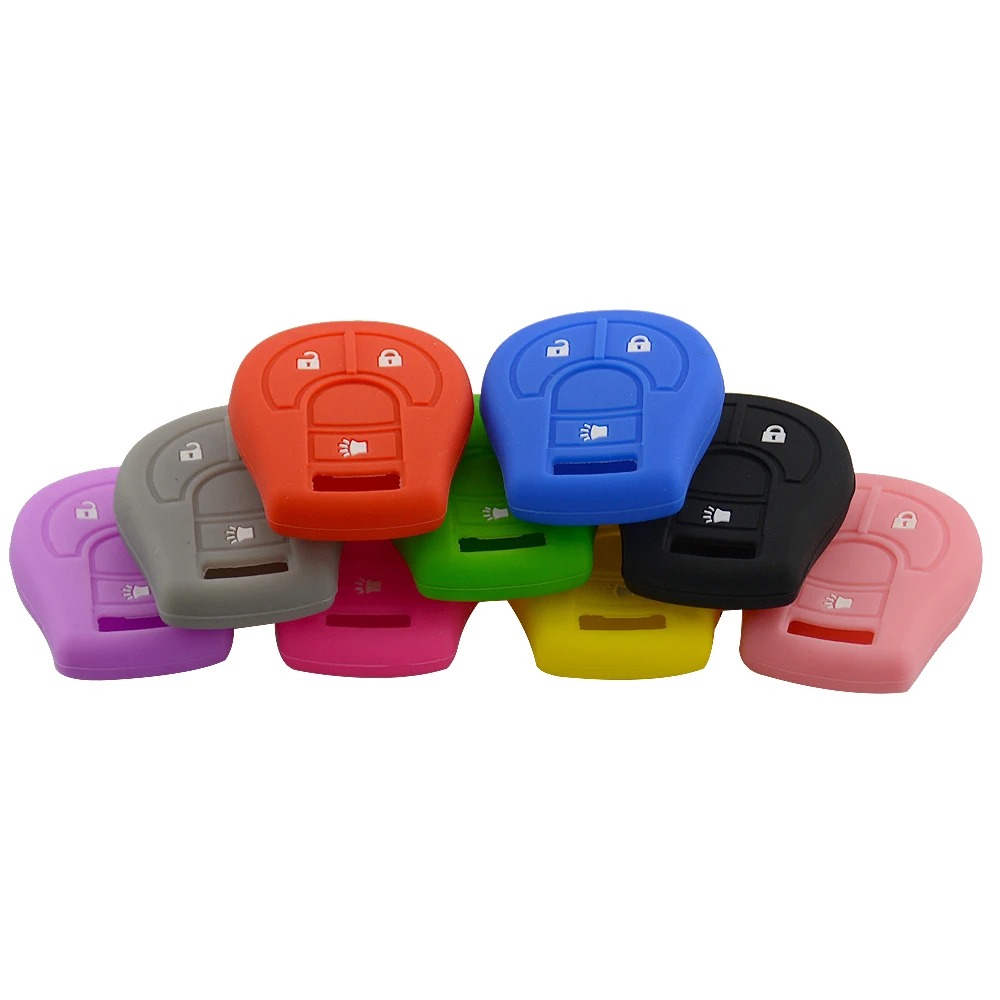 4 button silicone car key for Nissan 2
