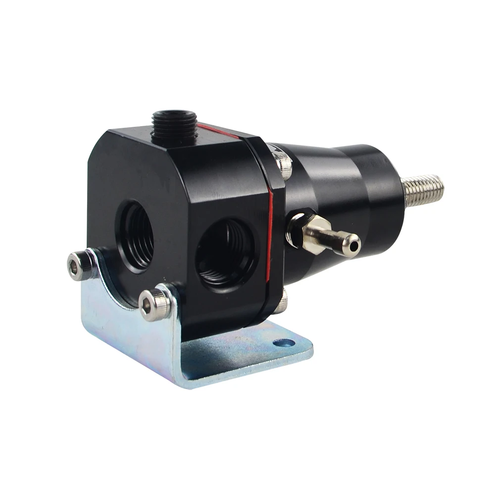 LZONE Универсальный регулятор давления топлива + манометр AN6 фитинг 30 70 PSI JR7845|universal