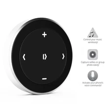 Wireless Bluetooth Media Button Remote Controller Steering Wheel MP3 Music Play Vehicular Bluetooth free Receiver Controller цена Wireless Bluetooth Media Button Remote Controller Steering Wheel MP3 Music Play Vehicular Bluetooth free Receiver Controller цены онлайн