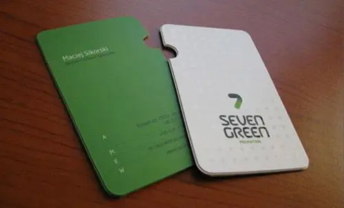 600gsm Custom Personalized Special Shape Business Card
