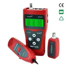 NOYAFA NF-308 провода дефектоскоп Lan Кабельный тестер проверка проводки ошибка в RJ45/BNC кабель