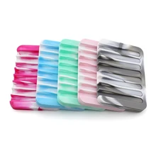 Силиконовый кухонный гибкий держатель для мыльницы для ванной комнаты