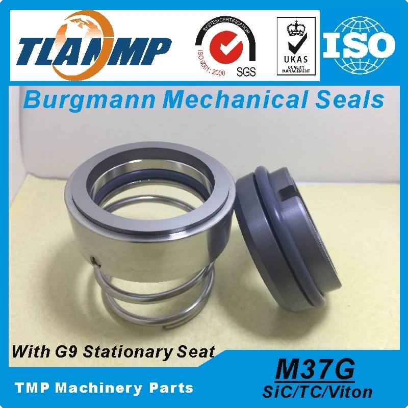 M37G-43/G9, M37G/43-G9, M37G/43-G6(материал: TC-SIC-VIT) замена механические уплотнения burgmann с сиденьем из карбида кремния