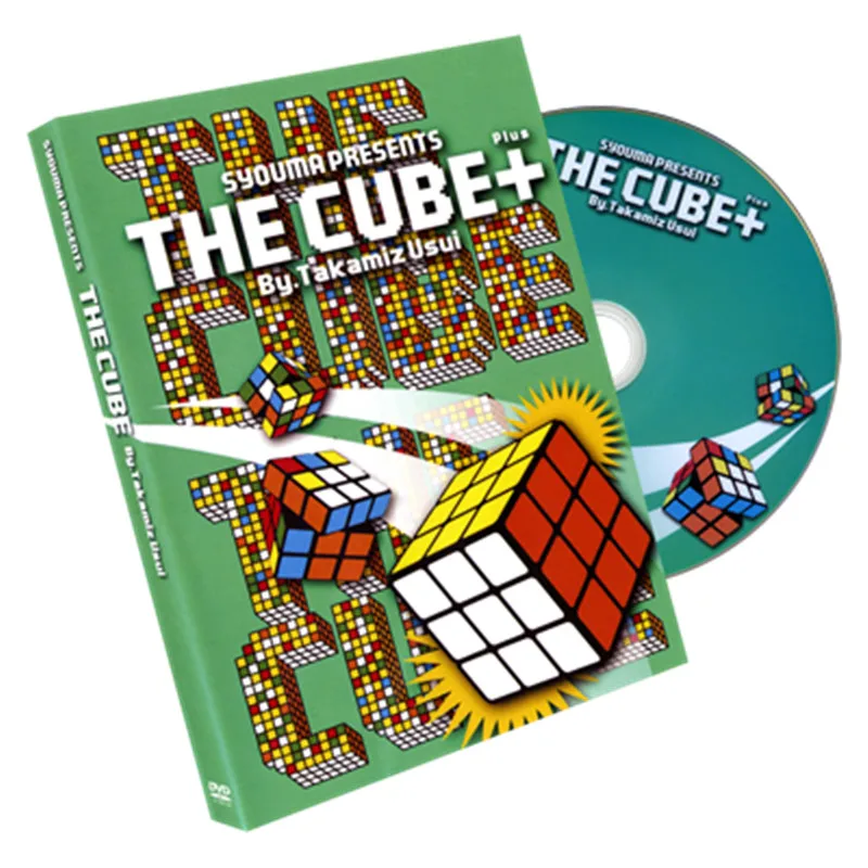 Cube плюс трюков DVD по Takamitsu Усуи фокусы закрыть реквизита Magia Профессиональный